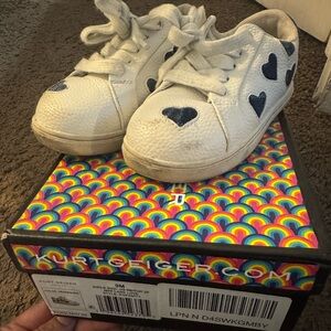Kurt Geiger Kids' Sneakers with Blue Hearts
